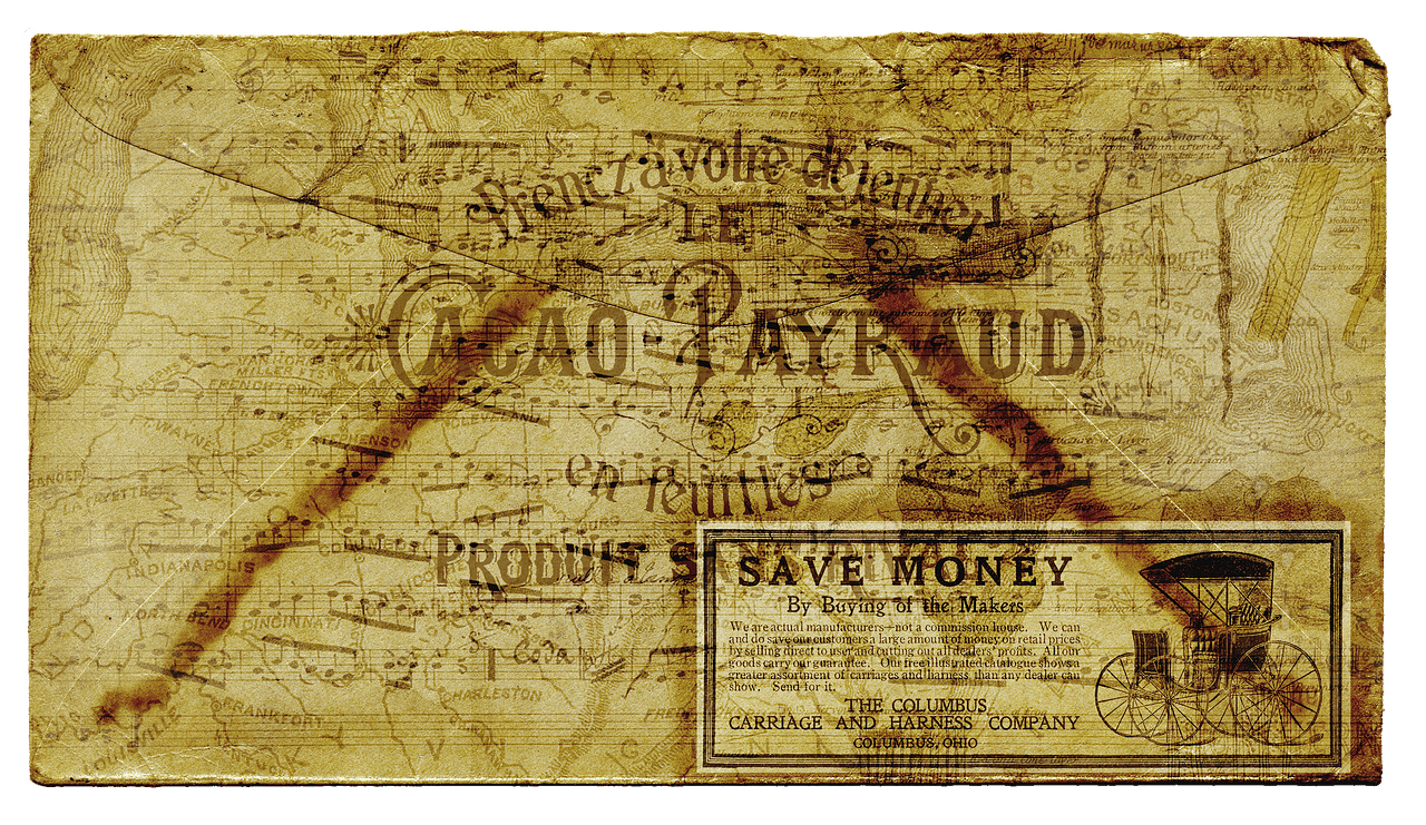 An image of a historical direct mail letter.